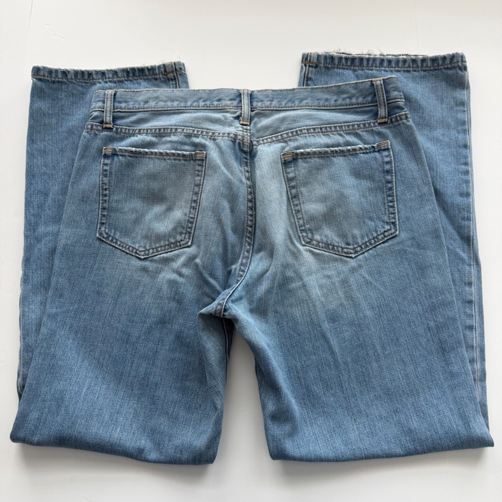 Vintage Gap Straight Leg Boyfriend Denim Jeans Womens 14R 100% Cotton - Picture 9 of 10